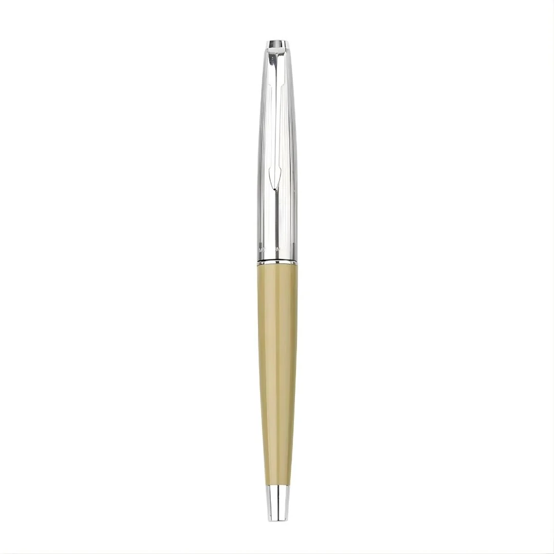 Moonman 80 Half Vintage Fountain Pen – Classic Semi-Demonstrator, Fine Iridium Nib, Green Barrel with Metal Cap, Smooth Ink Flow, Refillable Converter System - Image 3