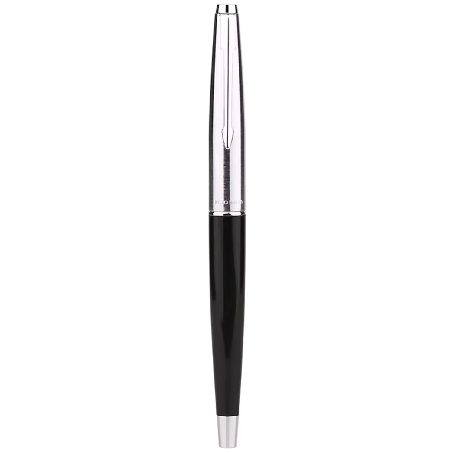 Moonman 80 Half Vintage Fountain Pen – Fine Iridium Nib, Green Barrel with Metal Cap, Semi-Demonstrator Design - Image 3