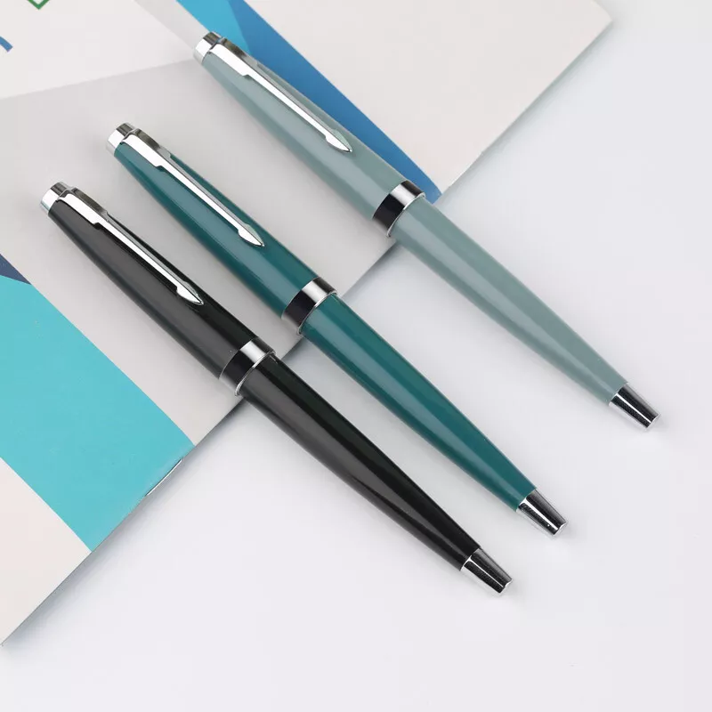 Moonman 80s Black Pocket Fountain Pen – Silver Clip, Fine Nib - Image 3