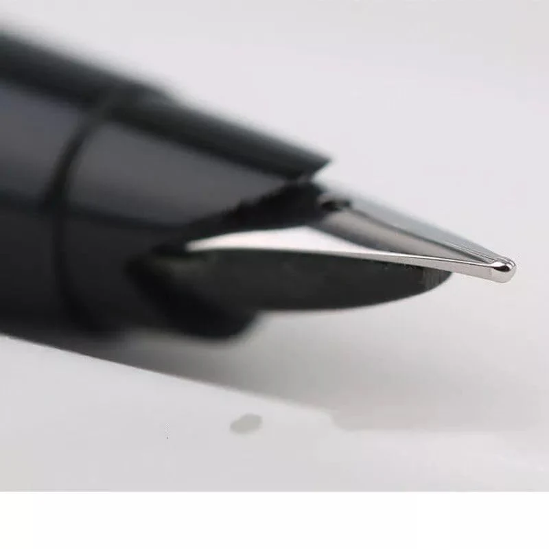 Moonman 80s Light Blue Pocket Fountain Pen – Fine Nib, Silver Clip, Vintage-Inspired Slim Design with Converter - Image 2