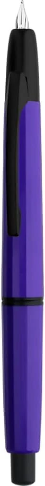 Moonman A2 Press Fountain Pen – Extra Fine Nib, Retractable Purple Resin with Black Clip, Writing Set with Converter - Image 4