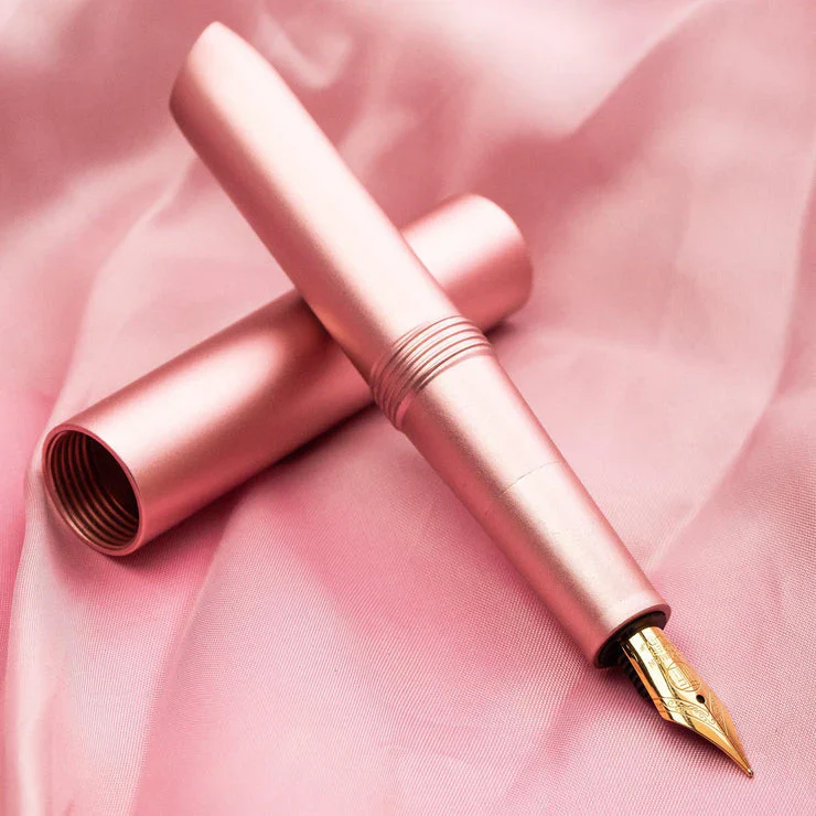 Moonman Metal Candy Lipstick Fountain Pen-Pink - Image 6