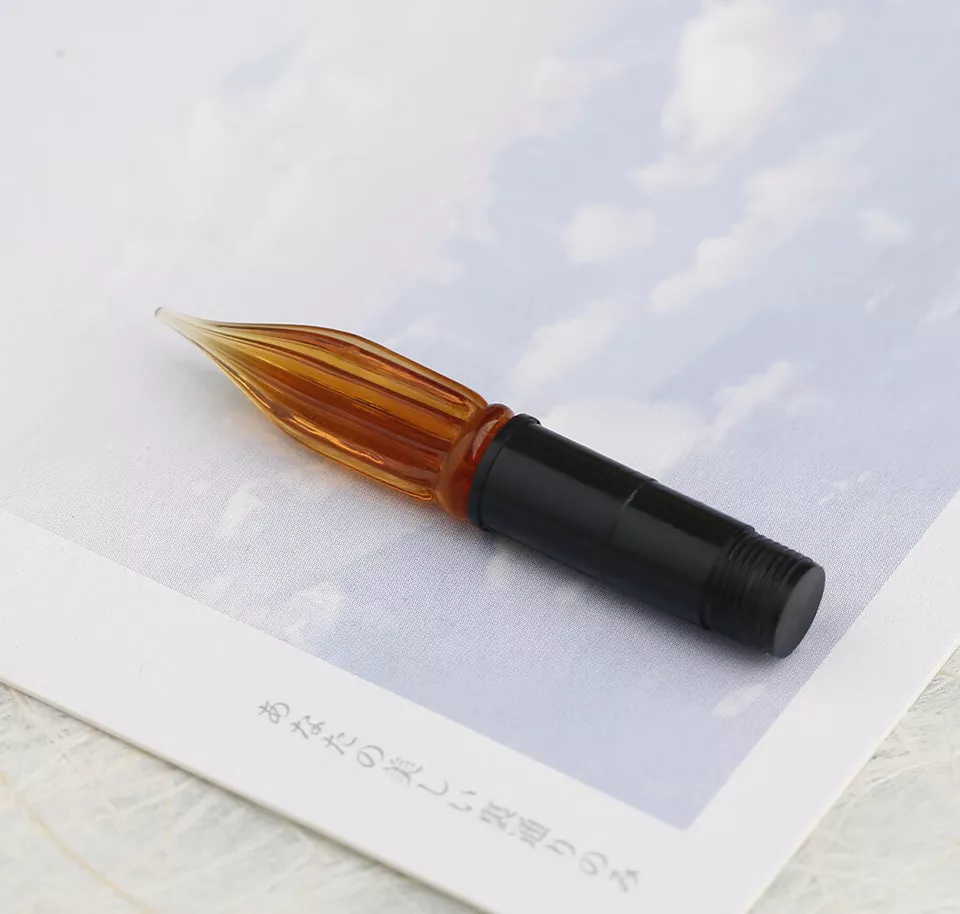 Moonman N8 Convertible Fountain Pen (EF Nib & Glass Nib) - Rose - Image 3