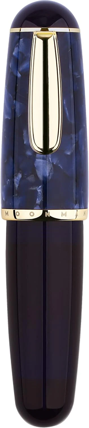 Moonman Q1 Mini Eyedropper Fountain Pen – Fine Nib, Purple Acrylic, Pocket-Size Writing Set - Image 4