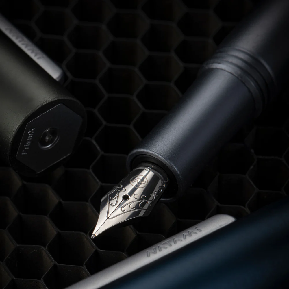 Natami PrismX Fountain Pen Fine Nib - Lightweight Aluminum Pocket EDC with Rotary Filler. - Image 6