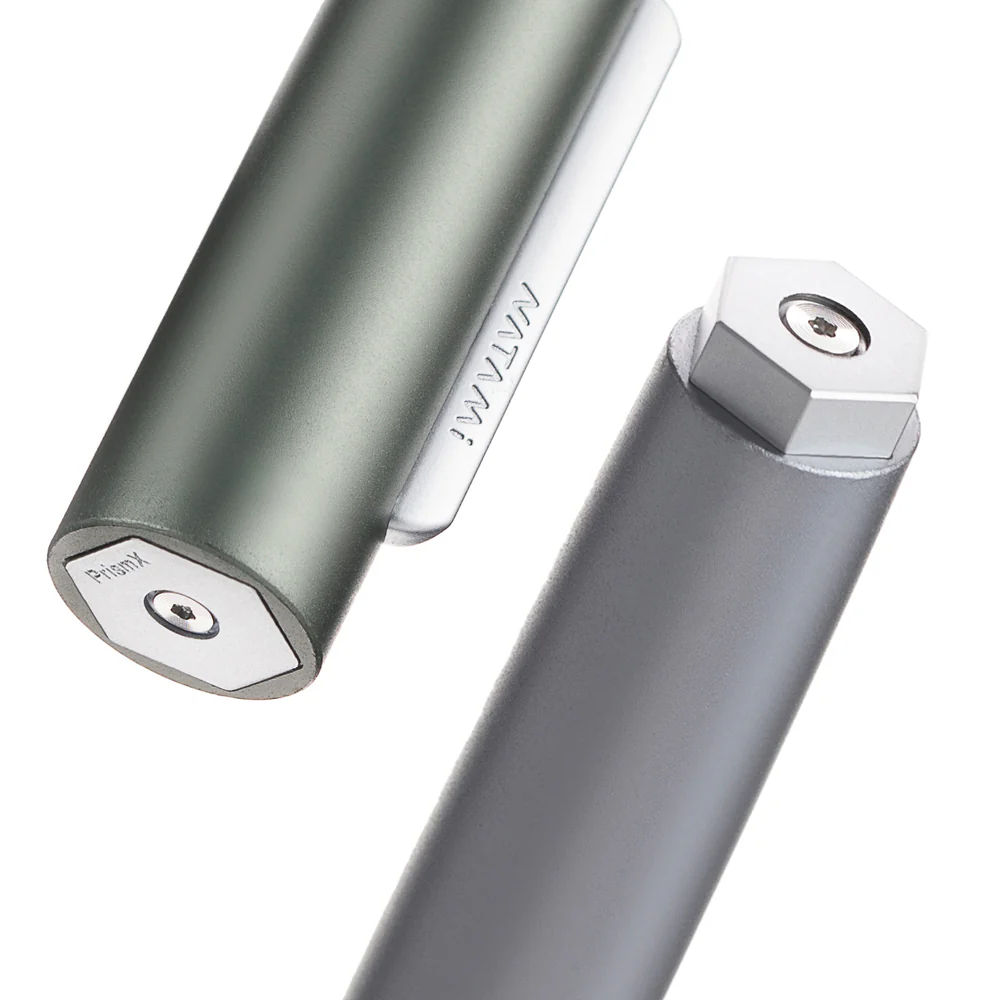 Natami PrismX Fountain Pen Fine Nib - Lightweight Aluminum Pocket EDC with Rotary Filler. - Image 7
