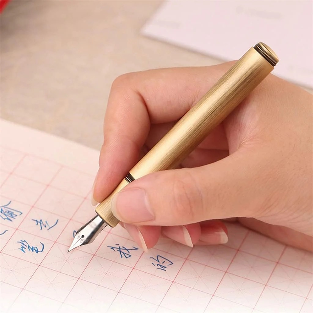 Delike New Bronze Fountain Pen – Fine Nib - Image 2