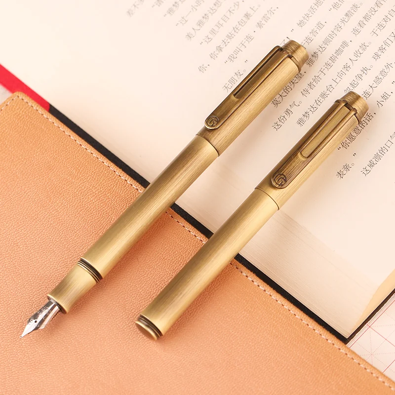 Delike New Bronze Fountain Pen – Fine Nib - Image 4