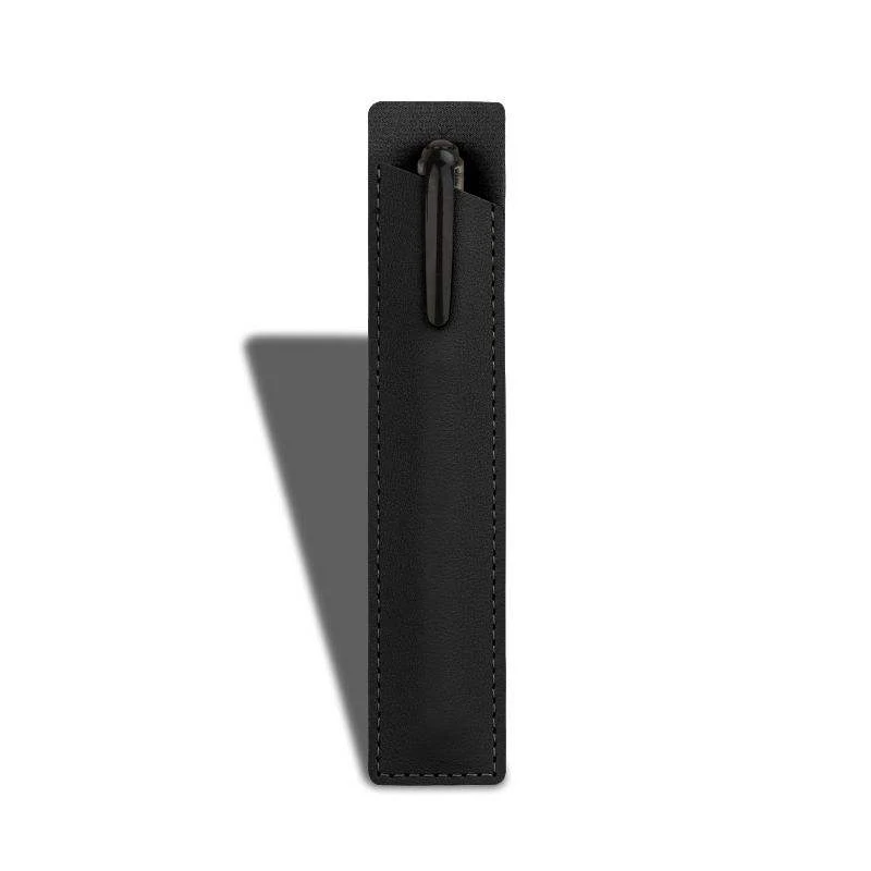 PU Leather Single Pen Sleeve– Portable Pen Pouch/Holder for Fountain & Ball Pens (1pc / 5pcs / 10pcs) - Image 2