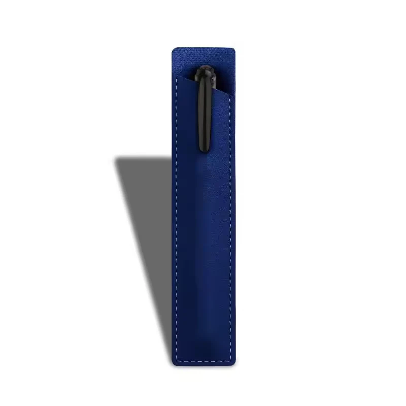 PU Leather Single Pen Sleeve– Portable Pen Pouch/Holder for Fountain & Ball Pens (1pc / 5pcs / 10pcs) - Image 3