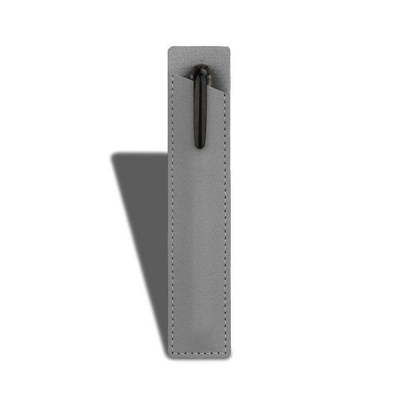 PU Leather Single Pen Sleeve– Portable Pen Pouch/Holder for Fountain & Ball Pens (1pc / 5pcs / 10pcs) - Image 5