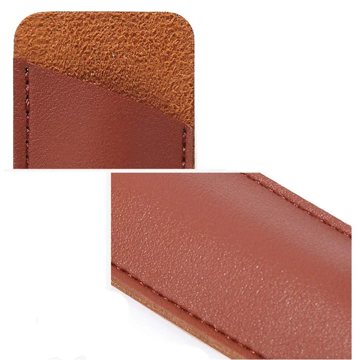 PU Leather Single Pen Sleeve– Portable Pen Pouch/Holder for Fountain & Ball Pens (1pc / 5pcs / 10pcs) - Image 7