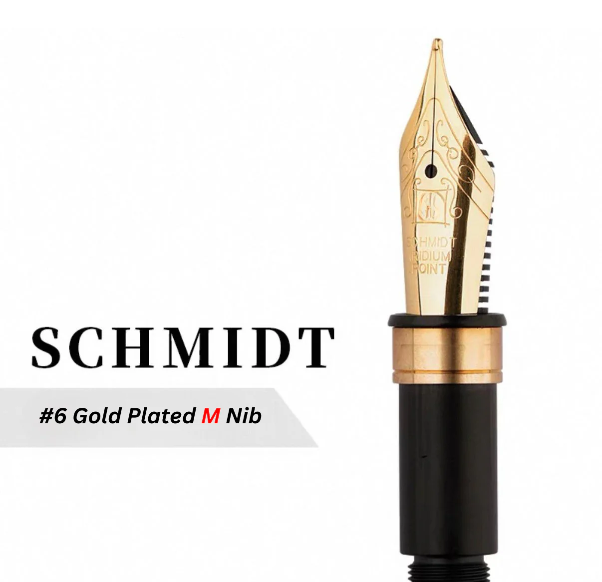 Schmidt Gold Plated In Extra Fine & Fine Nib - Image 2