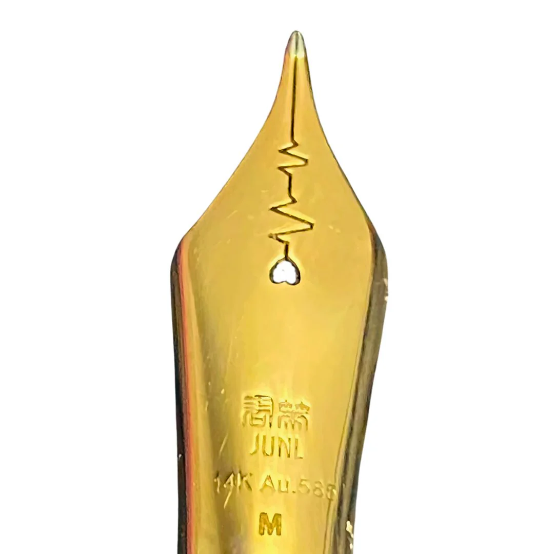 Wing Sung 14K Gold Fountain Pen Nib – Extra Fine / Fine / Medium Calligraphy Nib Replacement for Smooth Writing - Image 3