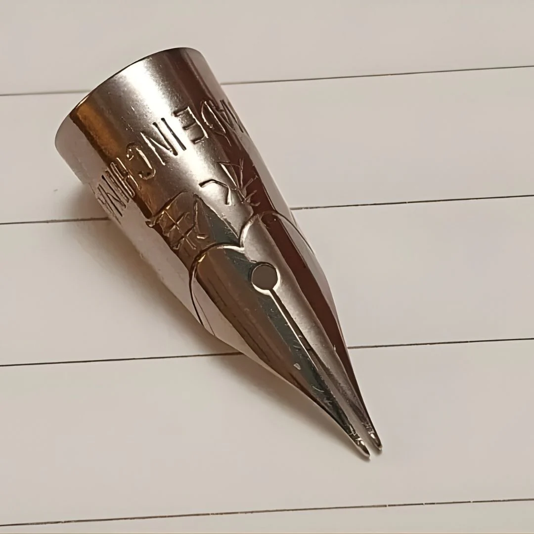 Wing Sung 601A Brown Vacumatic Fountain Pen – Fine 0.5mm Nib, Resin Body with Steel Cap, Push-Type, Converter & Box (No Ink) - Image 3