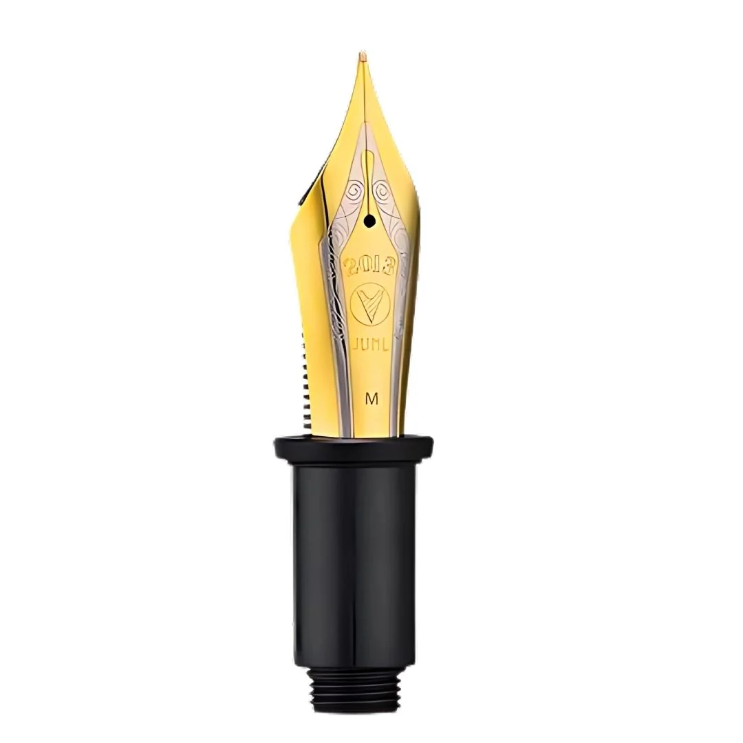 Wing Sung Junlai 930 Fountain Pen Replacement Nib Section – #9 Dual-Tone Iridium Nib, Fine/Medium/Broad Options - Image 2