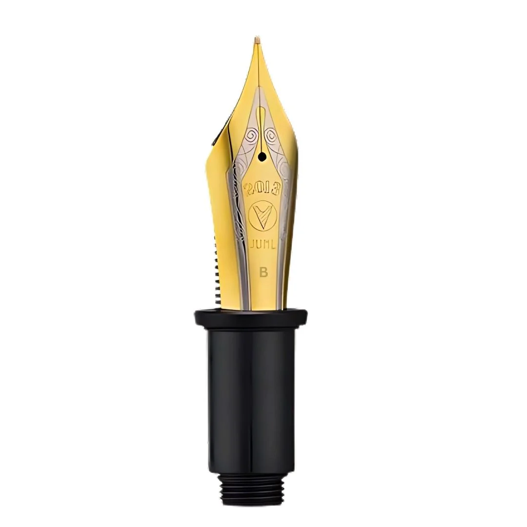 Wing Sung Junlai 930 Fountain Pen Replacement Nib Section – #9 Dual-Tone Iridium Nib, Fine/Medium/Broad Options - Image 3