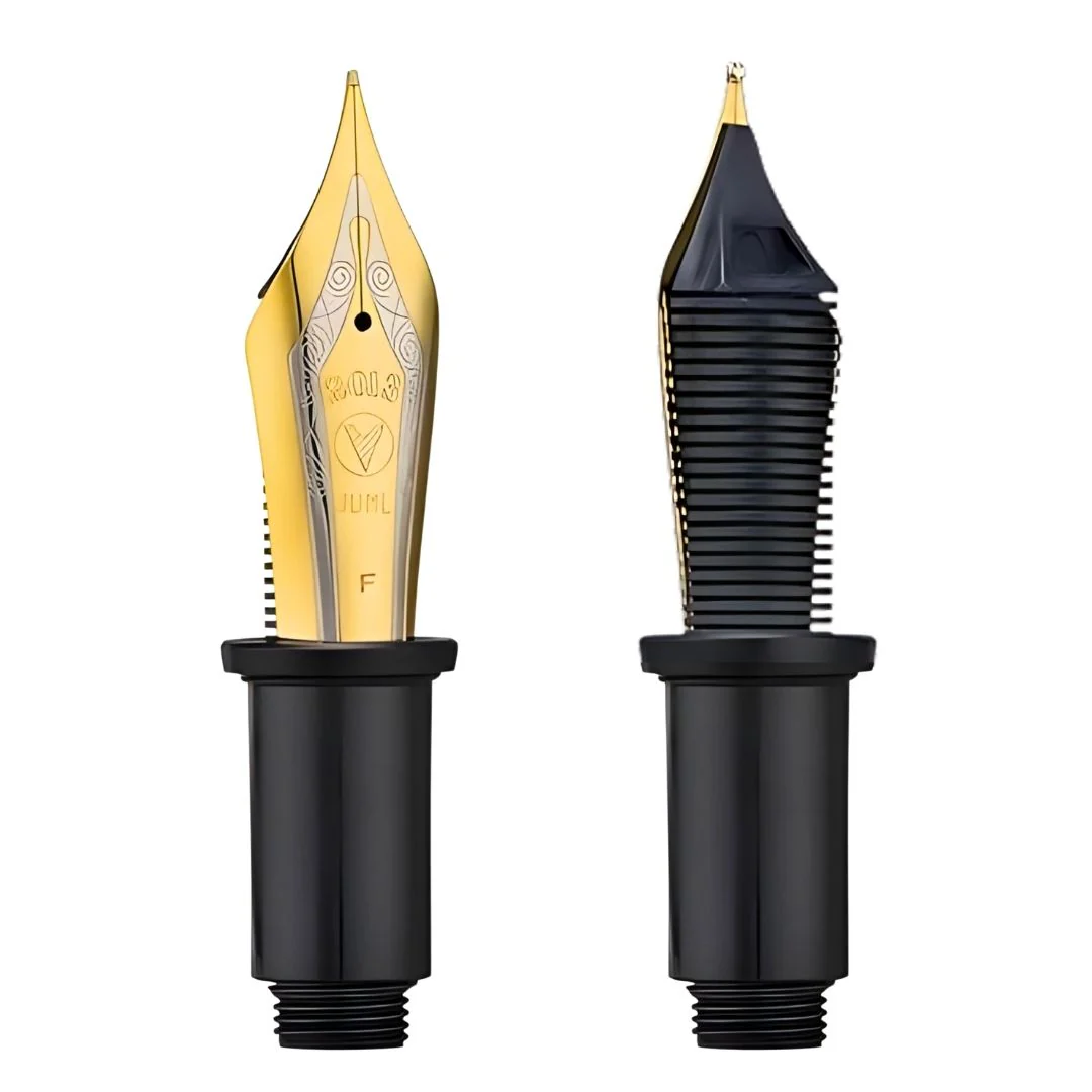 Wing Sung Junlai 930 Fountain Pen Replacement Nib Section – #9 Dual-Tone Iridium Nib, Fine/Medium/Broad Options - Image 6