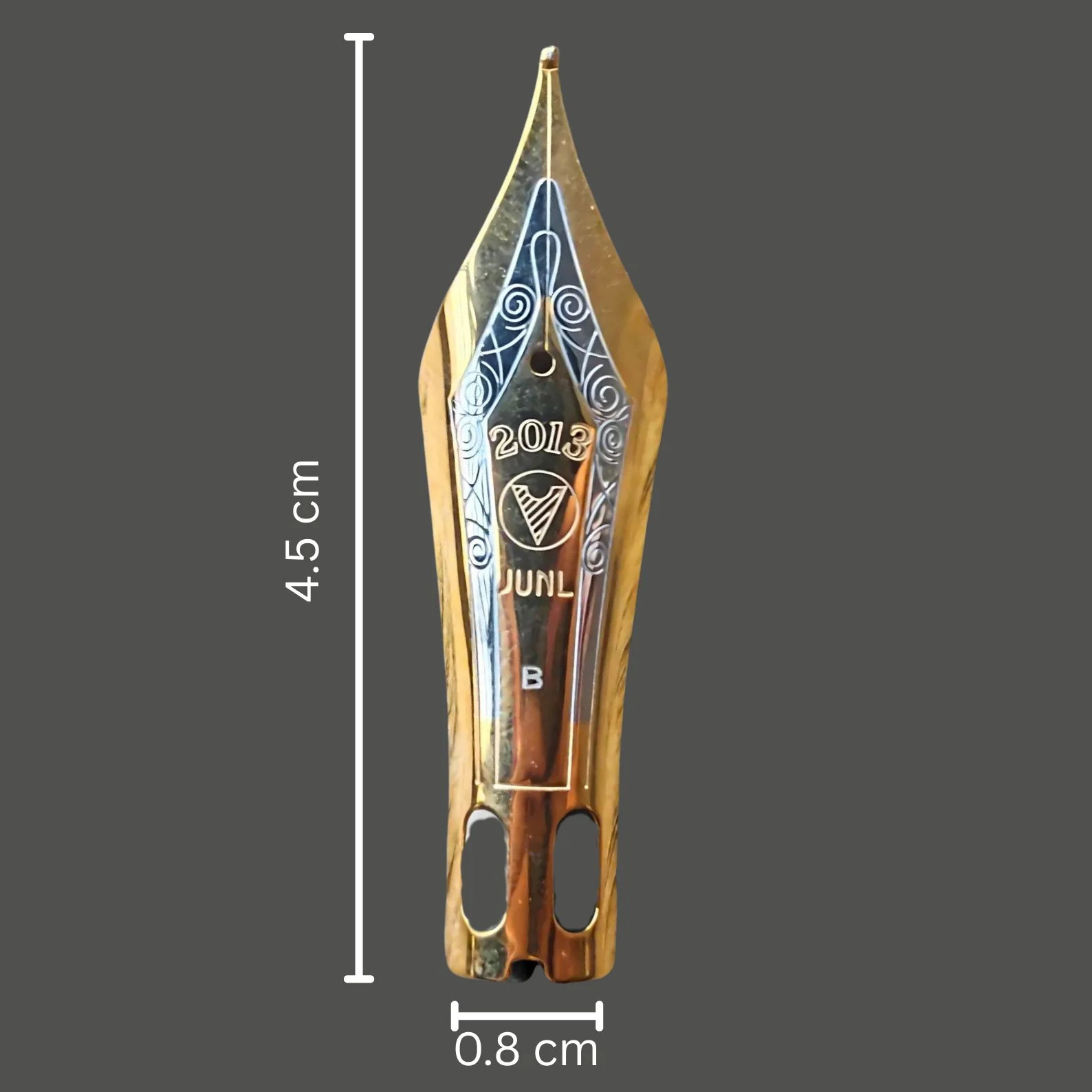 Wing Sung Junlai 930 Fountain Pen Replacement Nib – #9 Fine, Medium, Broad (50mm Length) – 1 Piece - Image 5