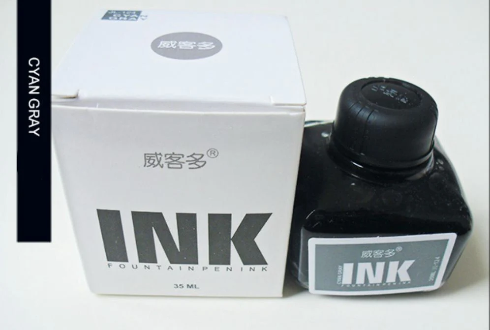 Wing Sung Junlai Premium Fountain Pen Ink 35ml Bottle - Vibrant Ink for Smooth Writing, Office Journaling Gift - Image 11