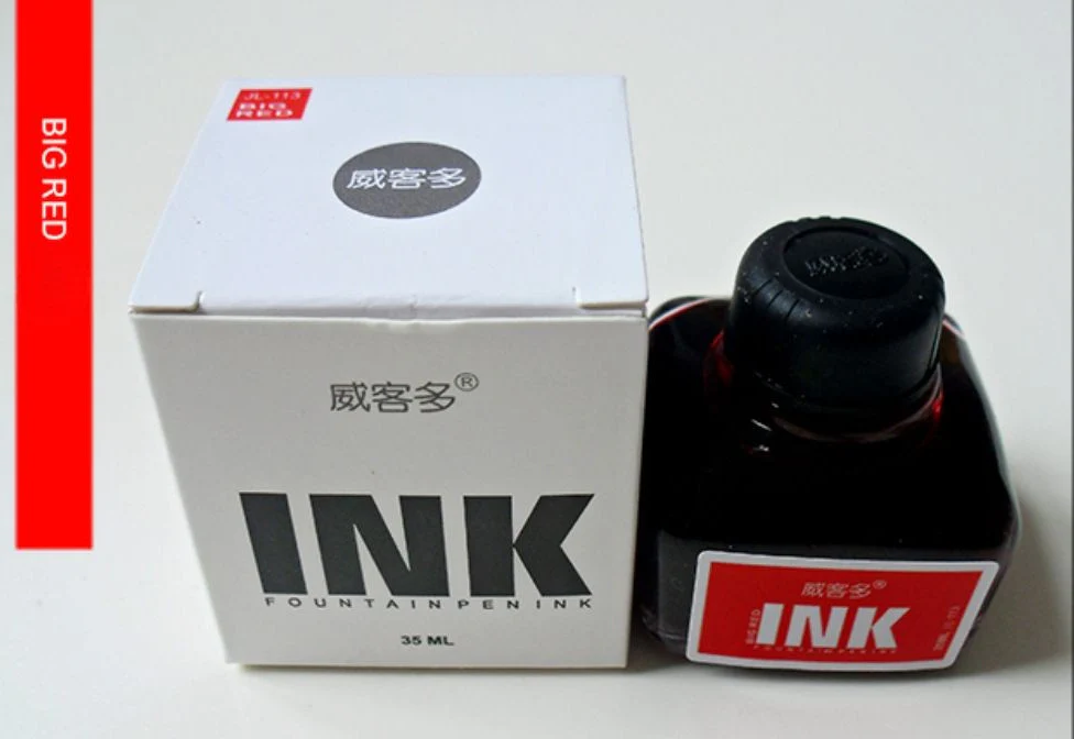 Wing Sung Junlai Premium Fountain Pen Ink 35ml Bottle - Vibrant Ink for Smooth Writing, Office Journaling Gift - Image 3