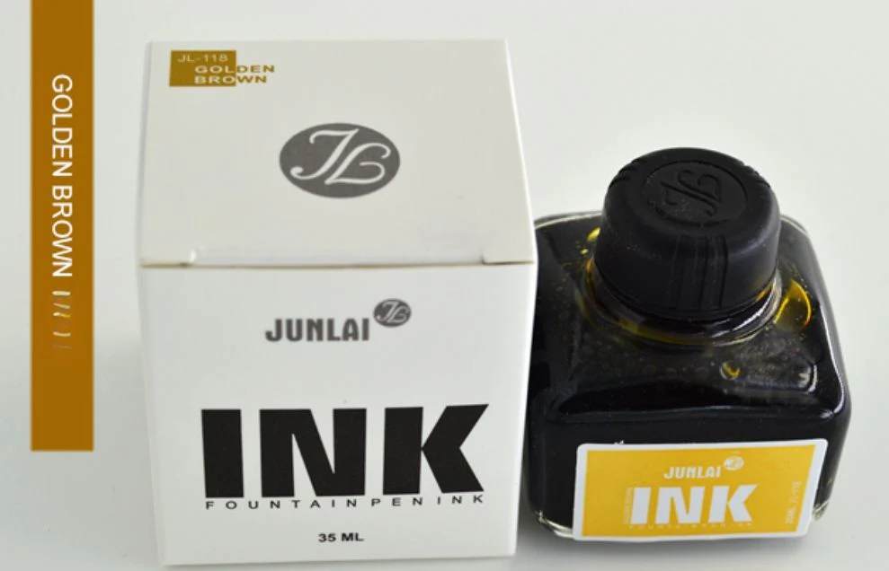 Wing Sung Junlai Premium Fountain Pen Ink 35ml Bottle - Vibrant Ink for Smooth Writing, Office Journaling Gift - Image 6