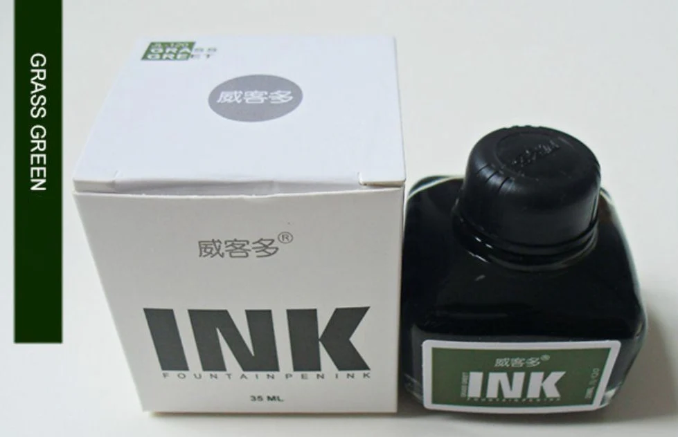 Wing Sung Junlai Premium Fountain Pen Ink 35ml Bottle - Vibrant Ink for Smooth Writing, Office Journaling Gift - Image 7