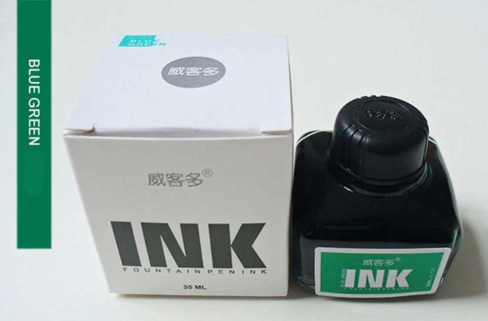 Wing Sung Junlai Premium Fountain Pen Ink 35ml Bottle - Vibrant Ink for Smooth Writing, Office Journaling Gift - Image 8