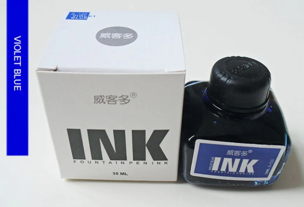 Wing Sung Junlai Premium Fountain Pen Ink 35ml Bottle - Vibrant Ink for Smooth Writing, Office Journaling Gift - Image 9